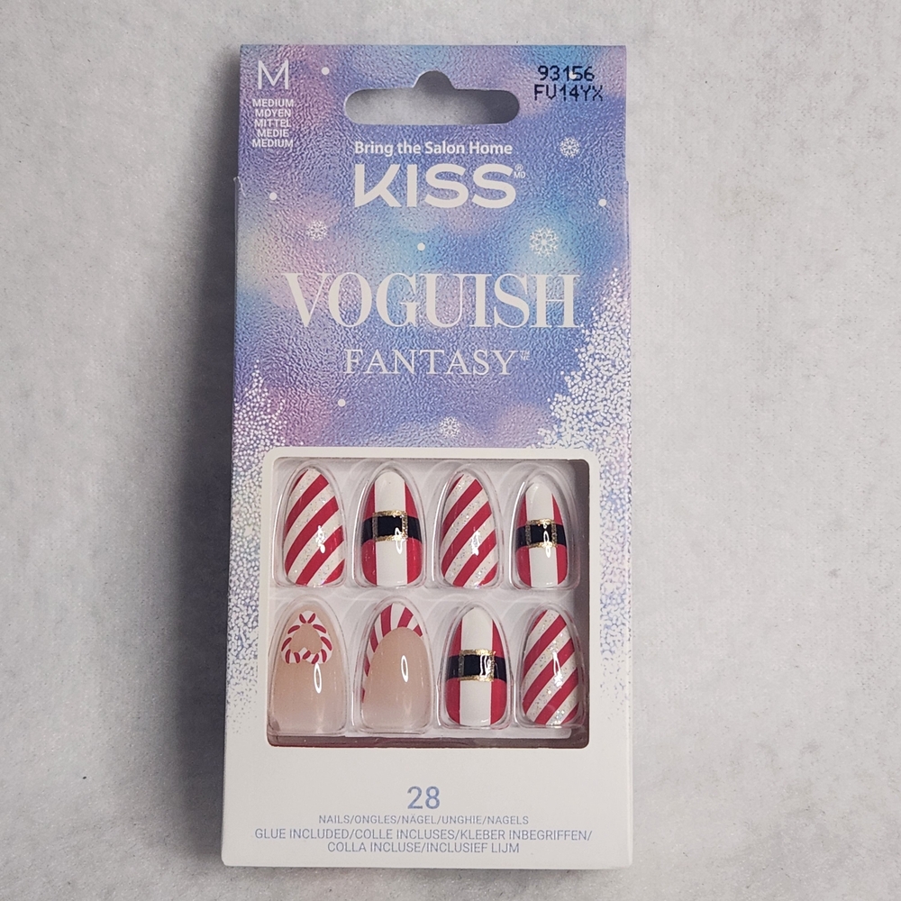 KISS Vogueish Fantasy Holiday Jolly Jolly Nail Set